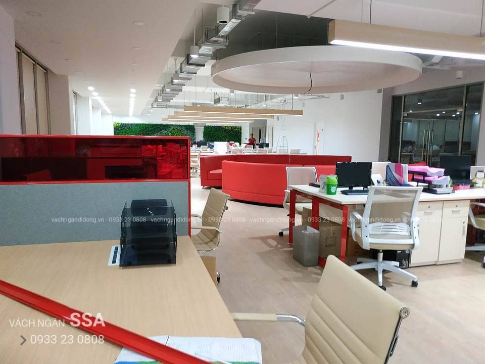 vách ngăn văn phòng